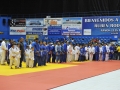 Presentación de equipos antes de comenzar la competencia