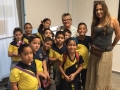 Grupo de alumnos y profesores