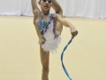 Niña participando en el Caribbean Star Rhytmic Gymnastics Invitational