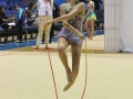 Niña participando en el Caribbean Star Rhytmic Gymnastics Invitational