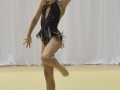Niña participando en el Caribbean Star Rhytmic Gymnastics Invitational