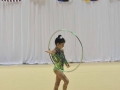 Niña participando en el Caribbean Star Rhytmic Gymnastics Invitational