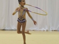 Niña participando en el Caribbean Star Rhytmic Gymnastics Invitational