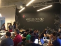 Participantes del Include-a-thon "hackeando"