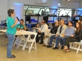 Mentores dando la charla