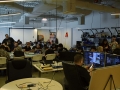 Participantes del taller trabajando en sus proyectos