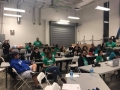 Estudiantes participantes del evento