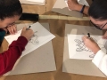 Participantes Dibujando