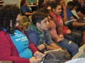 Conferenciante del IoT Day dando una charla
