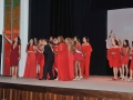 Personalidades de la farándula en la tarima del Teatro Braulio Castillo