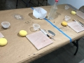 Materiales para iniciar el tallado en barro
