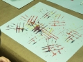 Muestra de una de las obras hechas por participante del taller