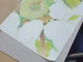 Participante realizando su obra