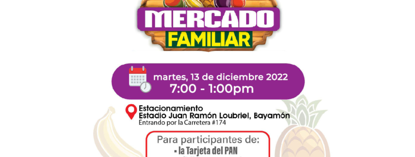 Evento: Mercado Familiar