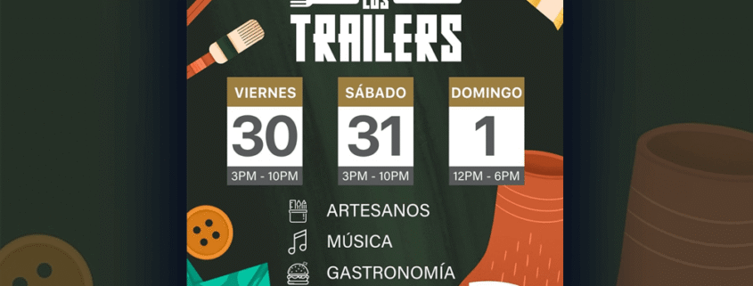 Arte en los Trailers del 30 de mayo al 1 de junio