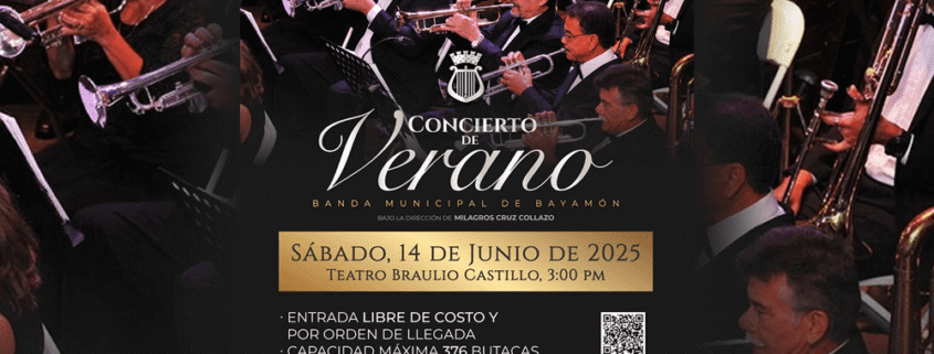 Concierto de Verano en el Teatro Braulio Castillo