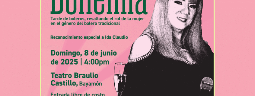 Bohemia con Jacqueline Capó Domingo 8 de junio a las 4:00pm