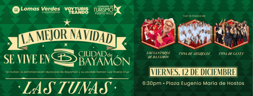 Noche de Tunas en la Plaza Eugenio María de Hostos